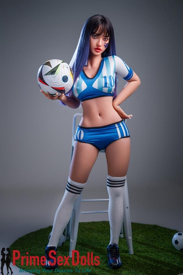 152cm C-Cup Footballer Girl Sex Doll Videos with Movable Jaw Head #M29 by SY Dolls